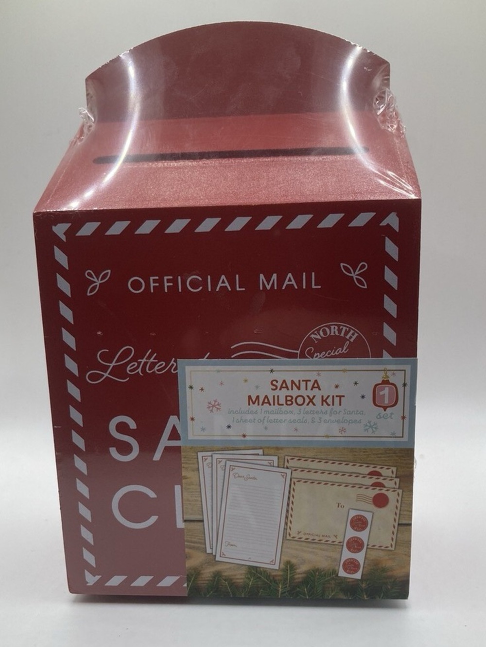 Bullseye Playground Letters to Santa Mailbox Kit NEW